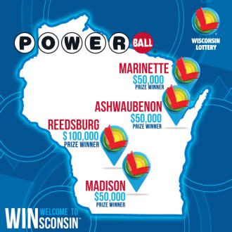Wisconsin (WI) Powerball .